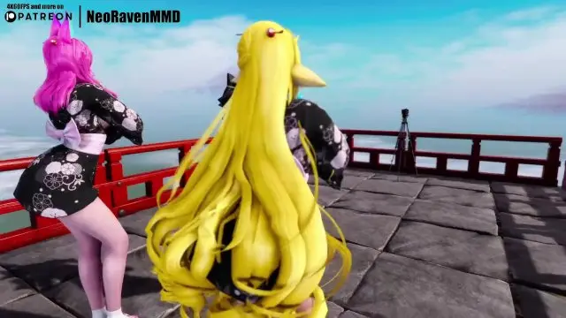 [MMD]Twice - Talk That Talk (Gwen/Xayah/Soraka) [StripNDirty ver.]