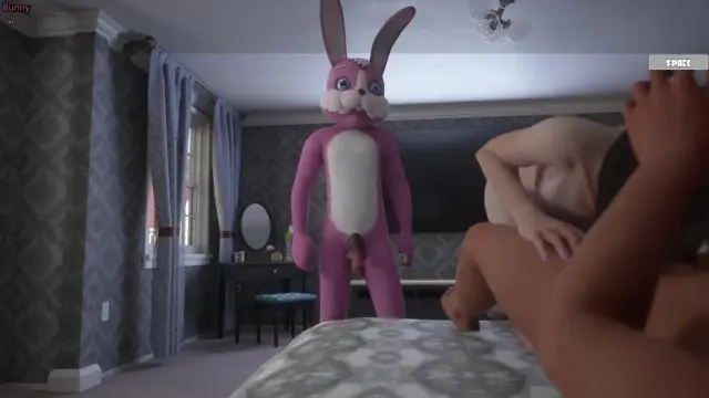 Silicon Lust hot morning blowjob and furry werewolf knot in the ass