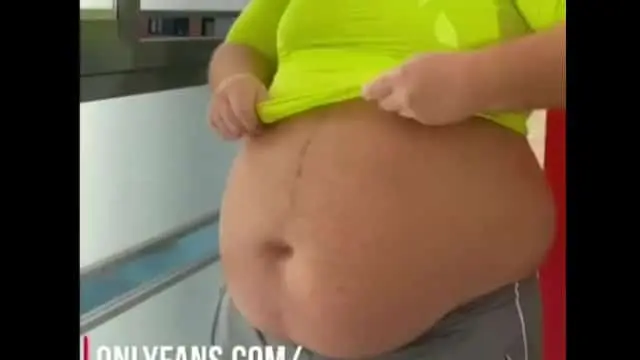 Big fat green tennis ball